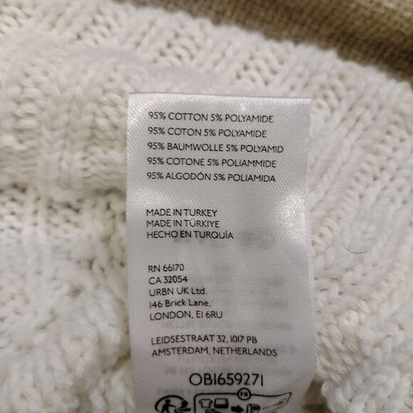 by Anthropologie White Knit Pointelle Modern Mini Dress Coverup Size XS - Picture 5 of 9